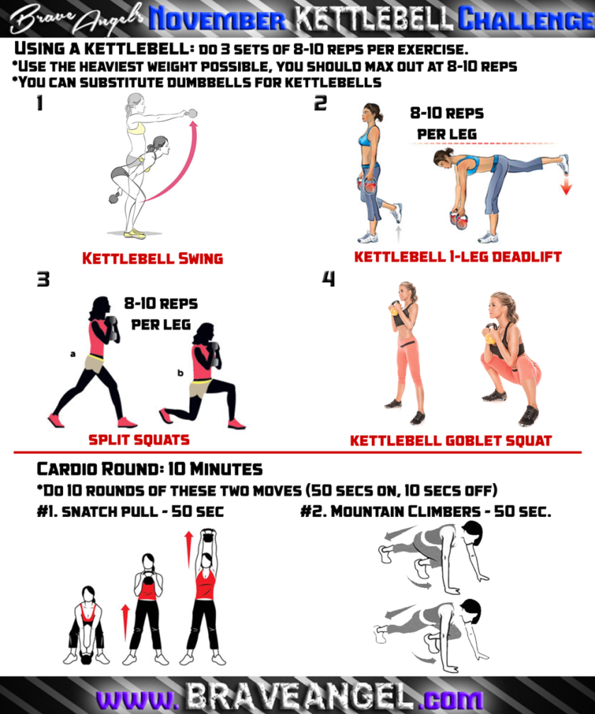  Lower Body Kettlebell Workout 